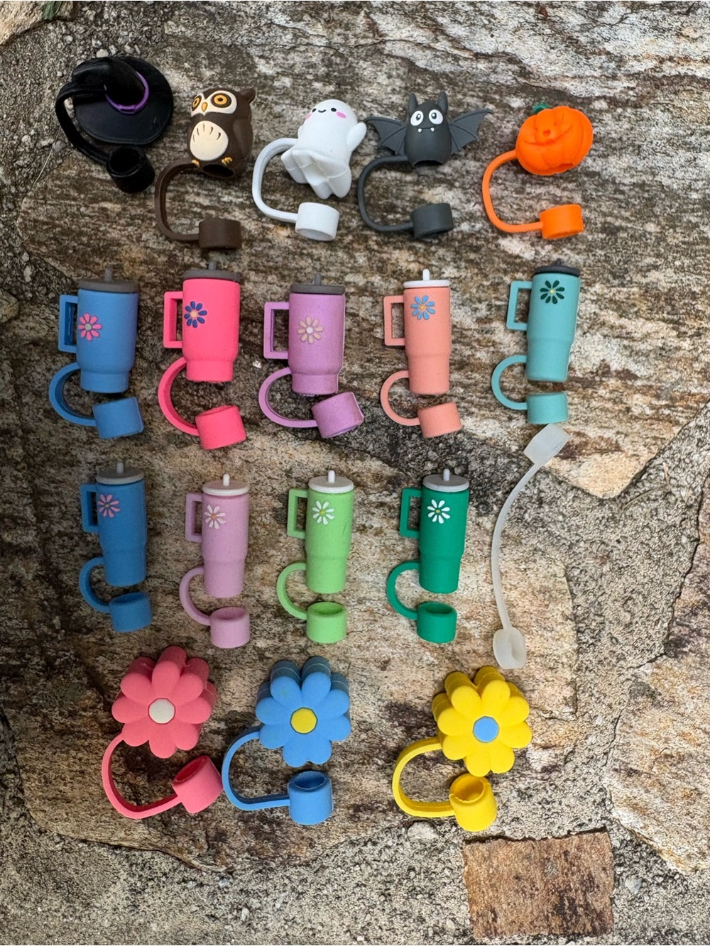18 Very cute Stanley topper charms.